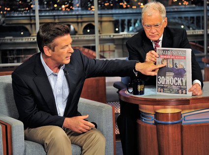 Alec Baldwin, David Letterman Alec Baldwin, David Letterman